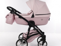 Junama Termo Line Mix Rosa Piel y textil Carro de bebé